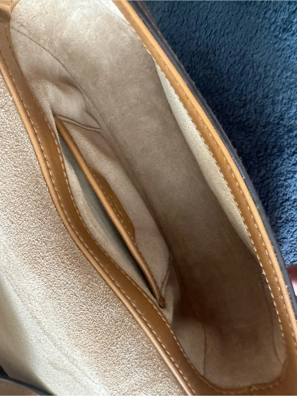 Polo Ralph Lauren ID mini saddle crossbody bag